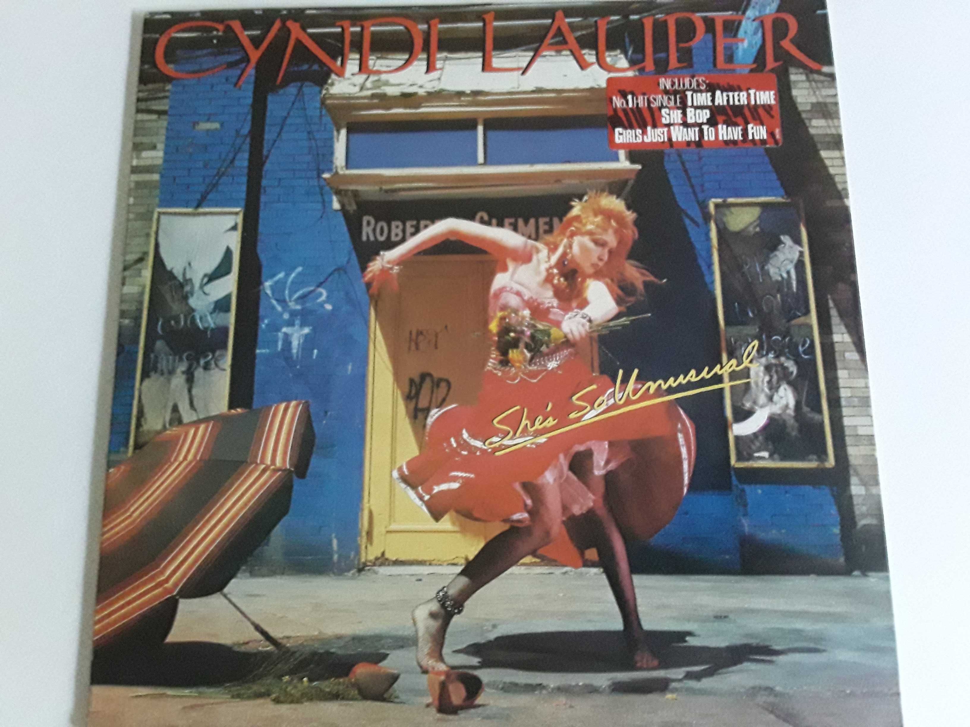 Виниловая пластинка Cyndi Lauper  Shes So Unusual  1983 г.