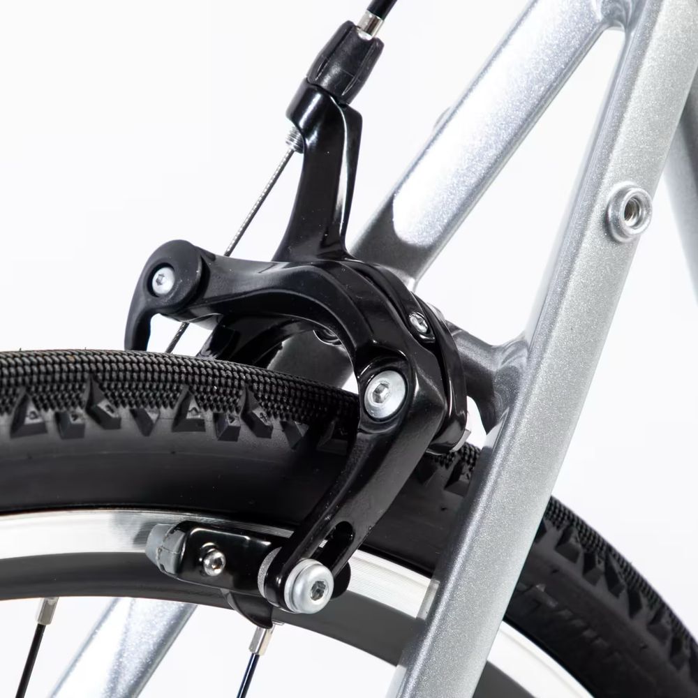 BICICLETA DE ESTRADA HOMEM RC100 CINZENTO