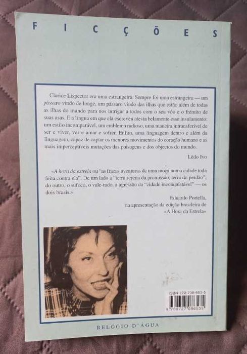 A Hora da Estrela - Clarice Lispector