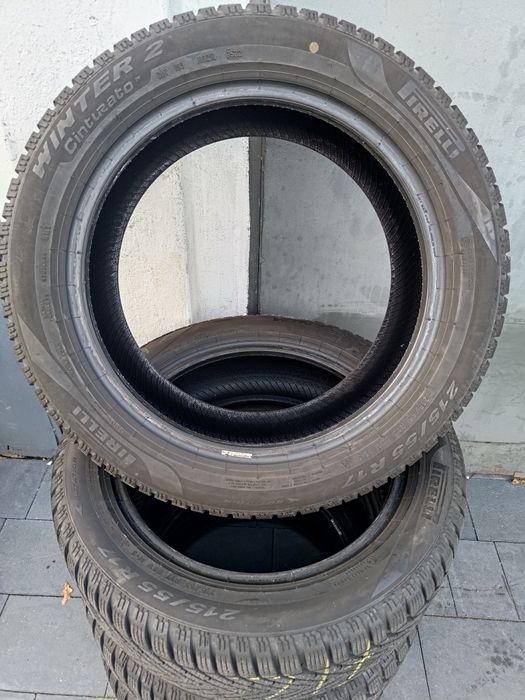 4x Pirelli winter 2 cinturato 215/55R17, 2022r, 7,5mm