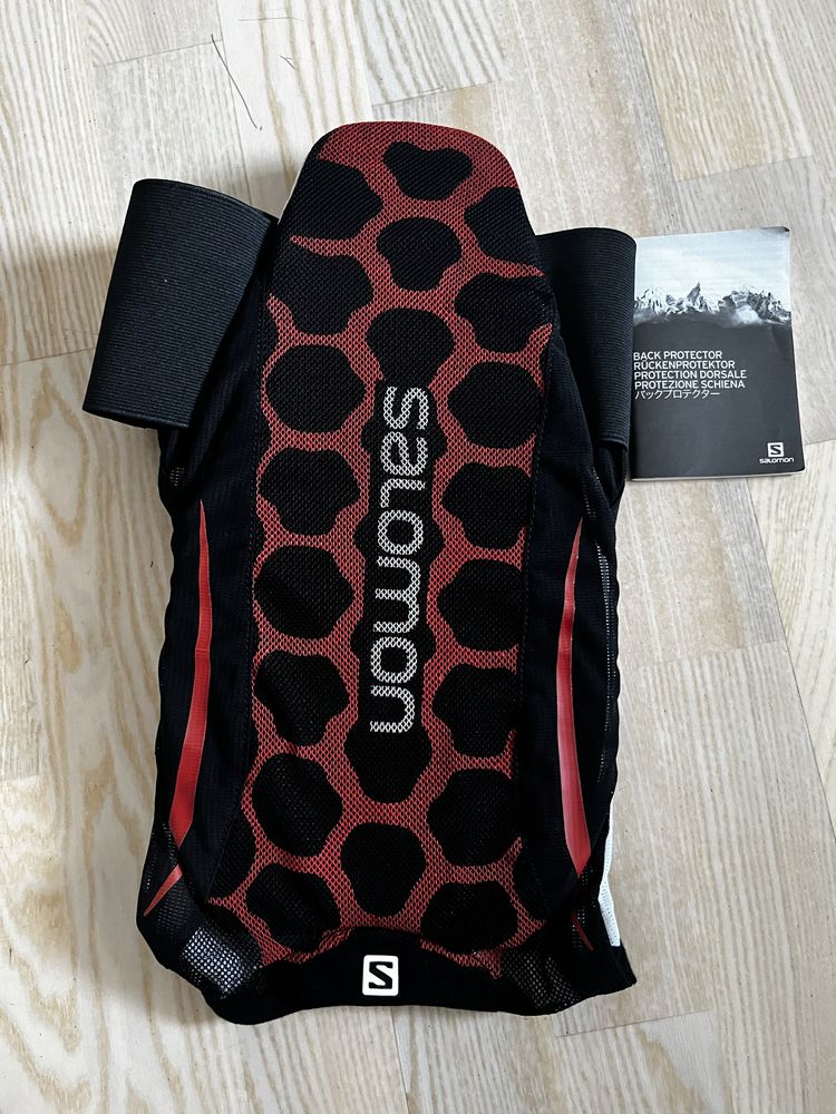 Nowy ochraniacz pleców Salomon Flexcell Black/Red JS