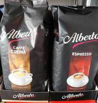 Кава в зернах Alberto KREMA, ESPRESSO 1 кг (кофе в зёрнах Алберто )