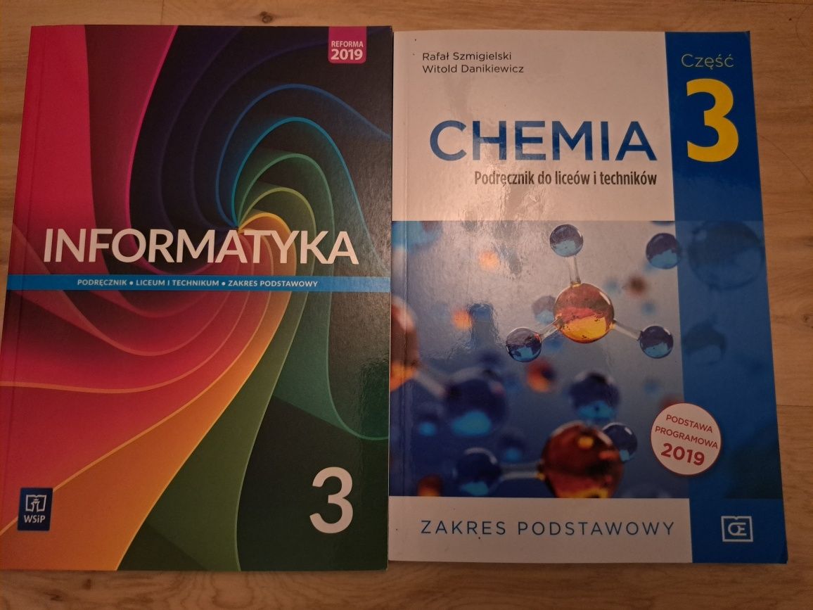 Podręczniki klasa 3 i 4