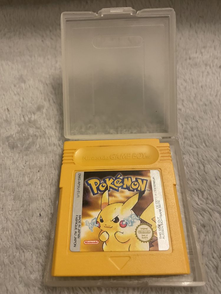 Gra Pokemon Yellow EUR