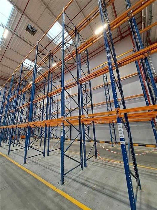 Regały paletowe, magazynowe PROMAG PHR, używane 3x700kg