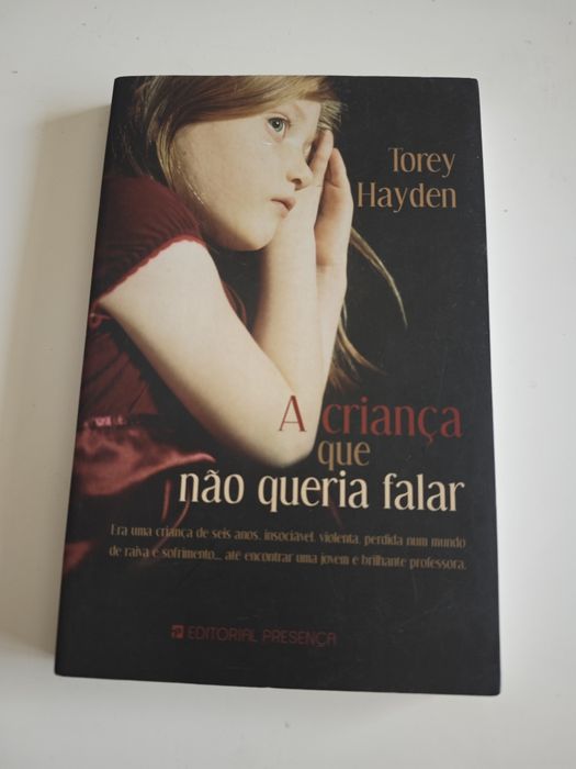 Livro A Menina que não queria falar