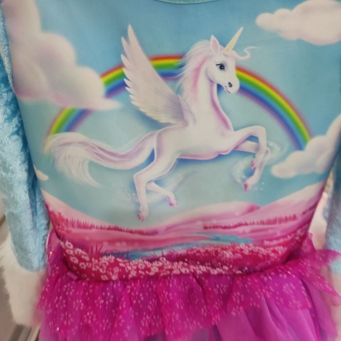 Платье, кофта нарядное единорог