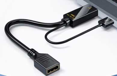 HDMI para DP (DisplayPort) Converter 4K60Hz HD (novo)