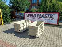 Wanna na kwas azotowy, solny, zbiornik, siarkowy tworzywo PP, PE, PVC,