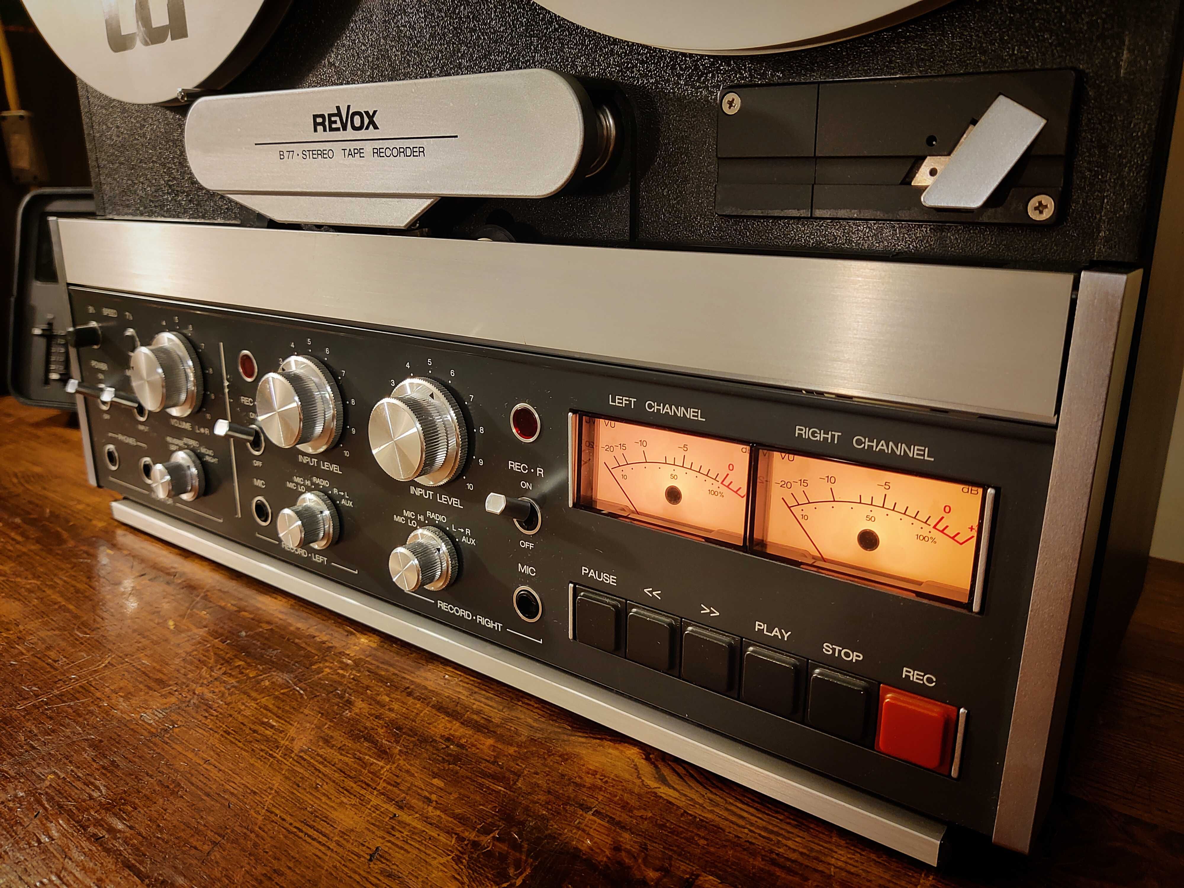 Revox B77 MK1 2Track magnetofon szpulowy
