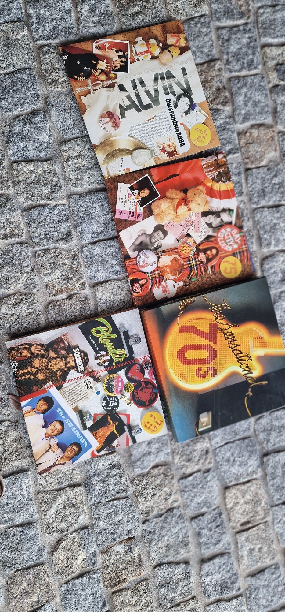 Vinil antigos nunca usados cada caixa 9 lps