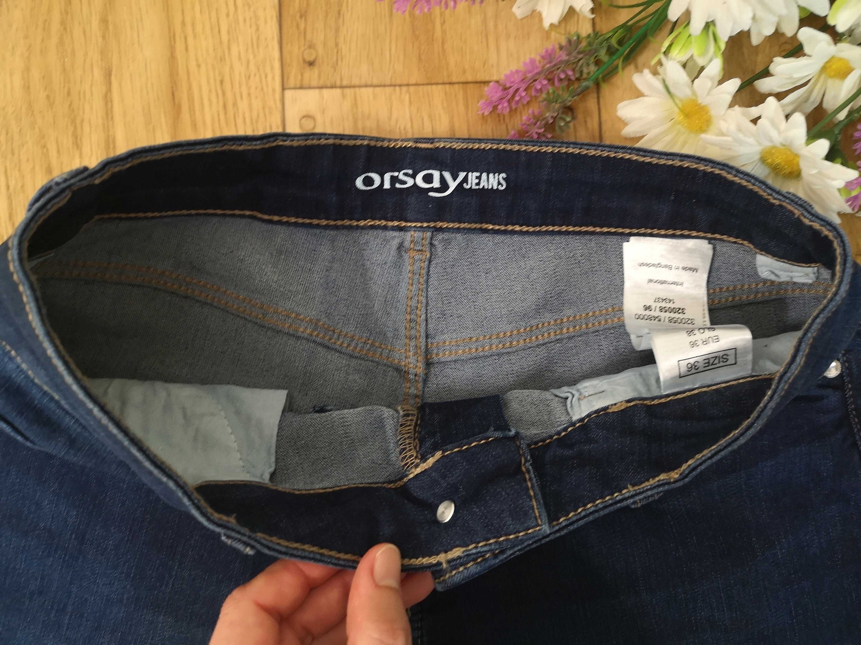 Jeansowe spodenki damskie Orsay r.36