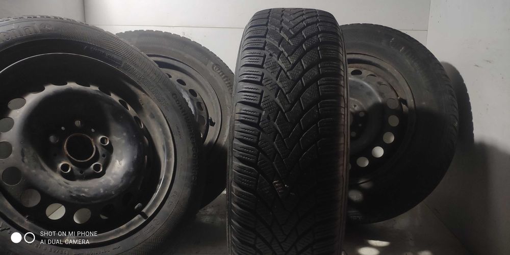 Koła 195/65R15 Continental 5x112 zimowe 15 ContiWinterContact TS850 4s