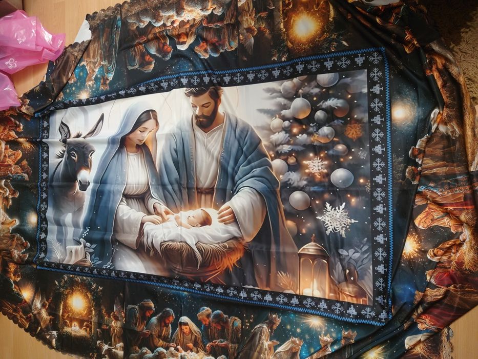 Piękny obrus świąteczny prezent