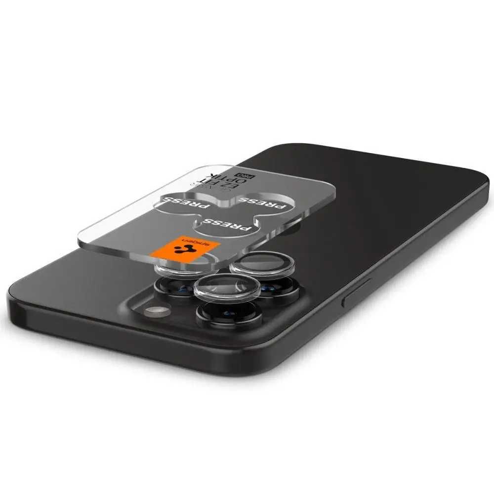 Защитное стекло на камеру Spigen EZ Fit Optik iPhone 16 Pro/16 Pro Max