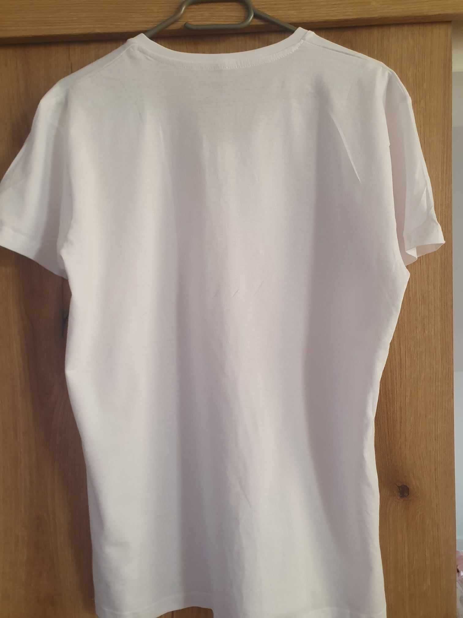 T-shirt męski Primark biały, rozmiar M