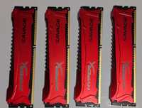 Pamięć RAM HyperX Savage DDR3 16GB w 4 kościach 1600MHz CL9 HX316C9SRK