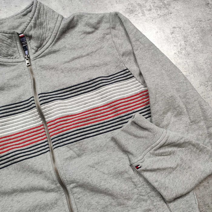 MĘSKA Bluza Rozpinana Zip Tommy Hilfgier Haft Logo PREMIUM Rozpinana