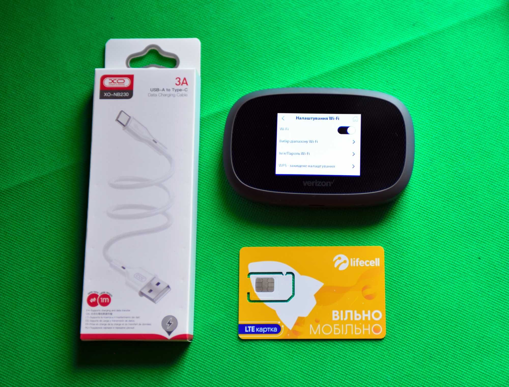 4G WiFi роутер + безлім. інтернет Verizon 8800 Novatel LTE Cat.18