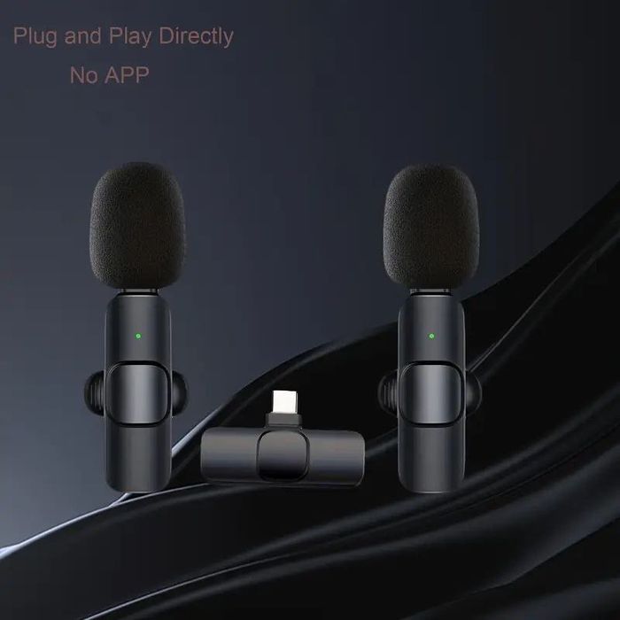Бездротовий петличний мікрофон Type-C для смартфона/влогів