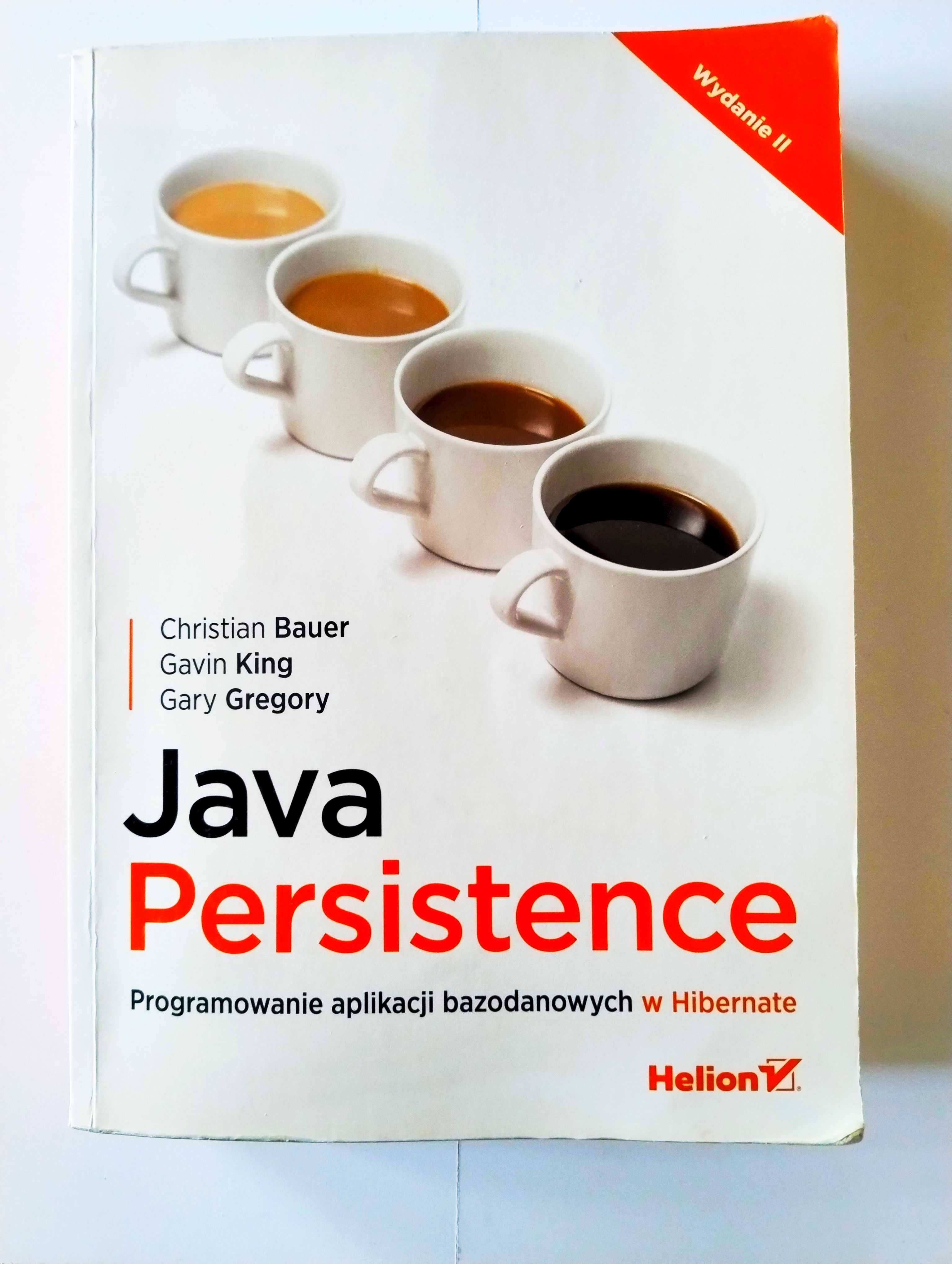Java Persistance-prog.aplikacji bazodan. Hibernate  Bauer,King,Gregor