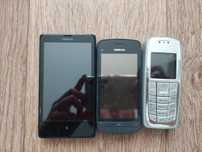 Набір старих телефонів Nokia для колекції/на запчастини, 3 шт