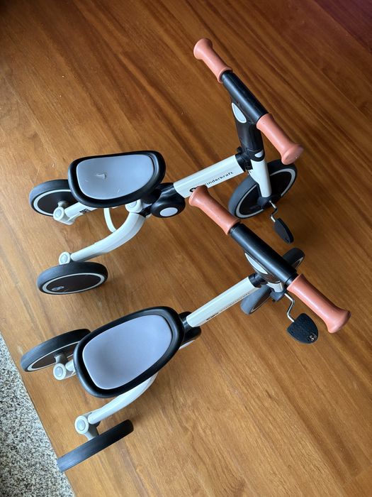 Gémeos 2 Triciclos evolutivos 3 em 1 Kinderkraft dos 12  meses aos 5 a