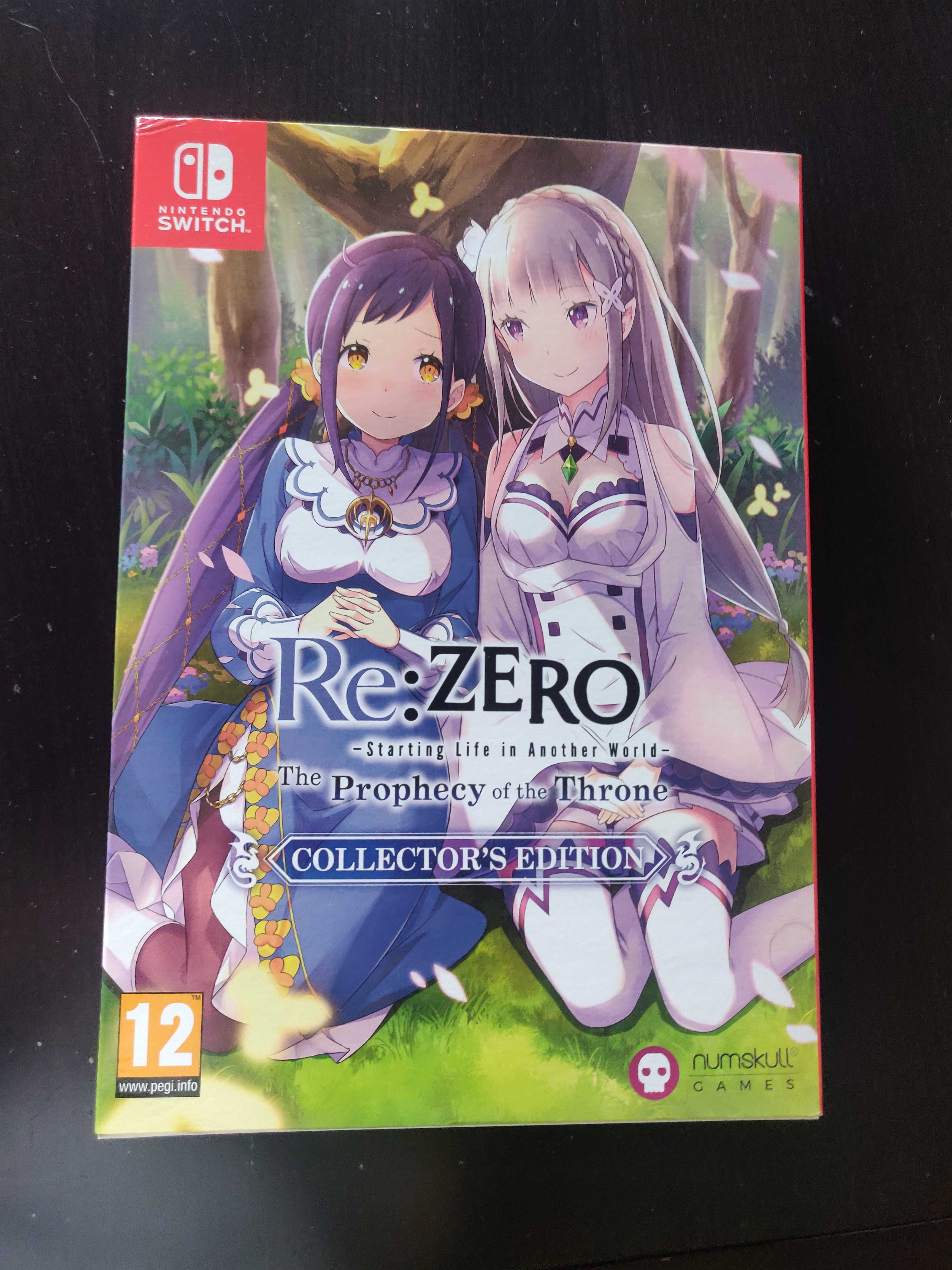 Jogo Switch Re:Zero Edição Colecionador