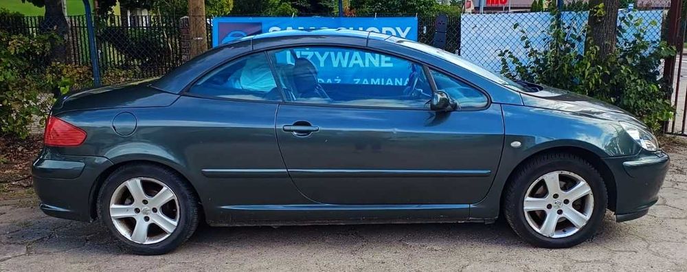 Peugeot 307 LPG 2.0 cabrio bogate wyposażenie sprawny hardtop skóry