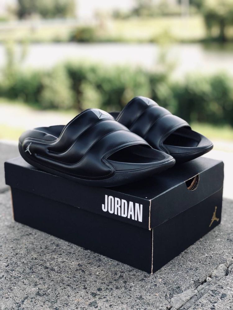 Тапочки Jordan / чоловічі тапочки Джордан / зручні капці Жордан Найк