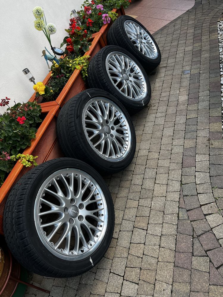 Felgi z oponami BBS Speedline r18 5x112