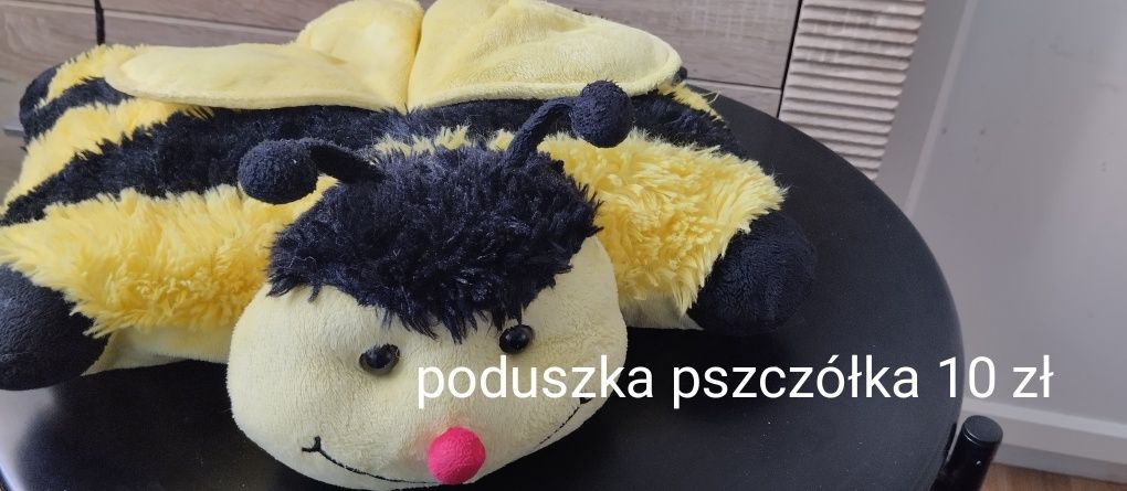 Poduszka pluszowa pszczółka dla dzieci