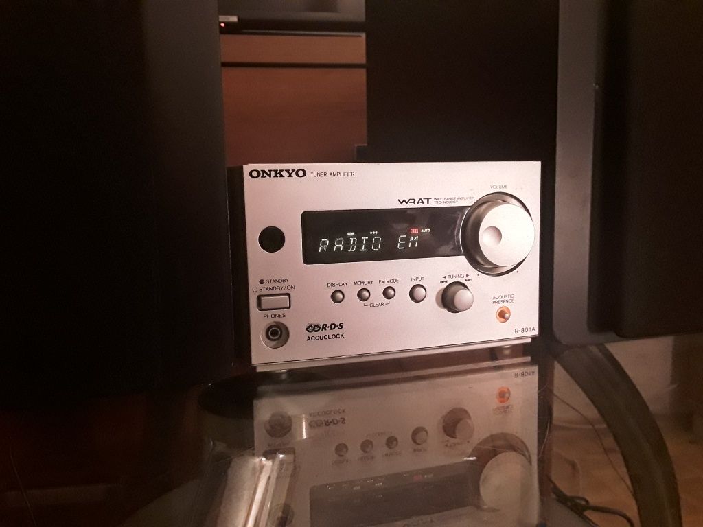 Sprzęt AUDIO wzmacniacz tuner deck cd kolumny