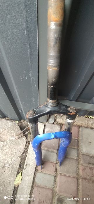 Вилка для велосипеда бу,