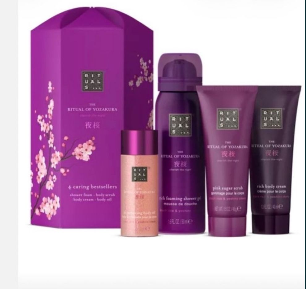Rituals новий набір для тіла, rituals of sakura