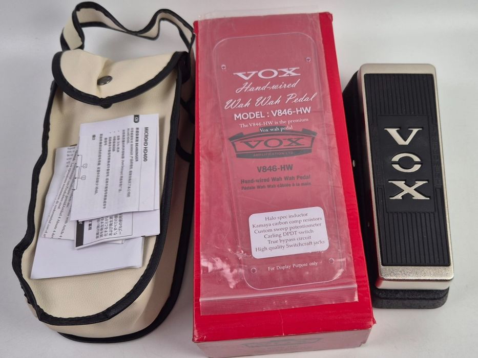 VOX V846 vintage wah-wah pedał efektowy do gitar