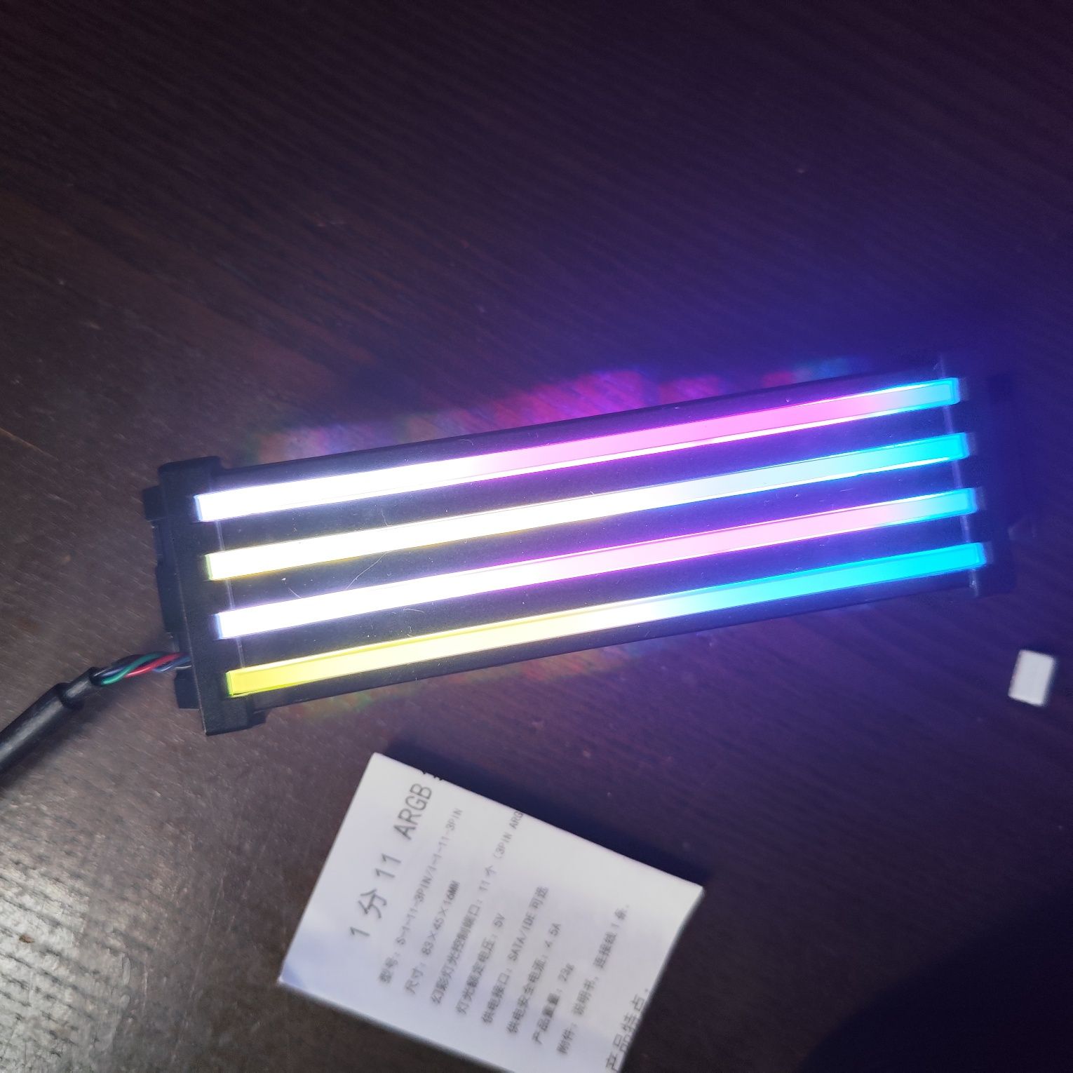 Capa argb para ddr4