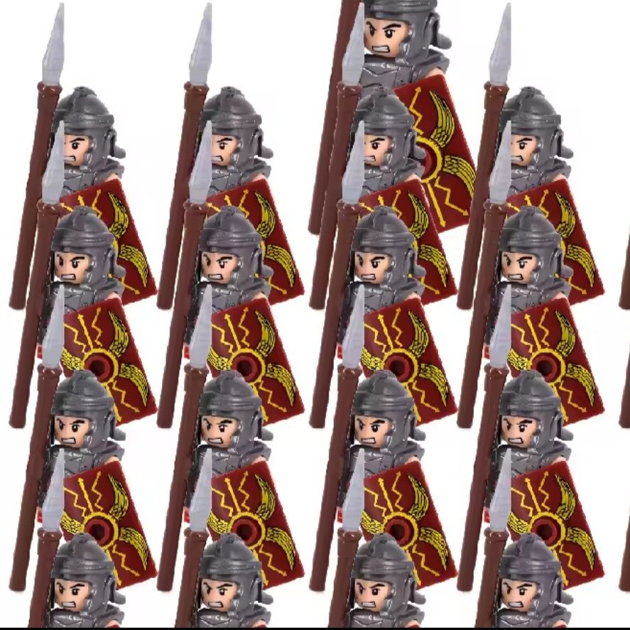 Figurki Gladiatorzy 20szt kompatybilne z LEGO Castle zamek wojsko Cobi
