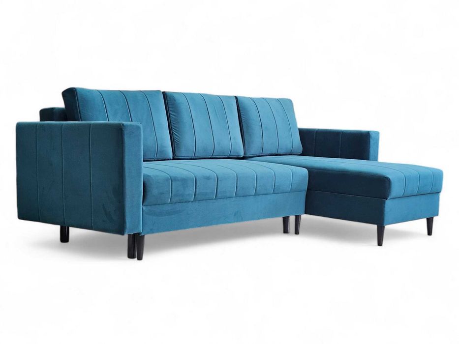 Rozkładany narożnik z funkcją spania. Uniwersalny. Prawy Lewy.