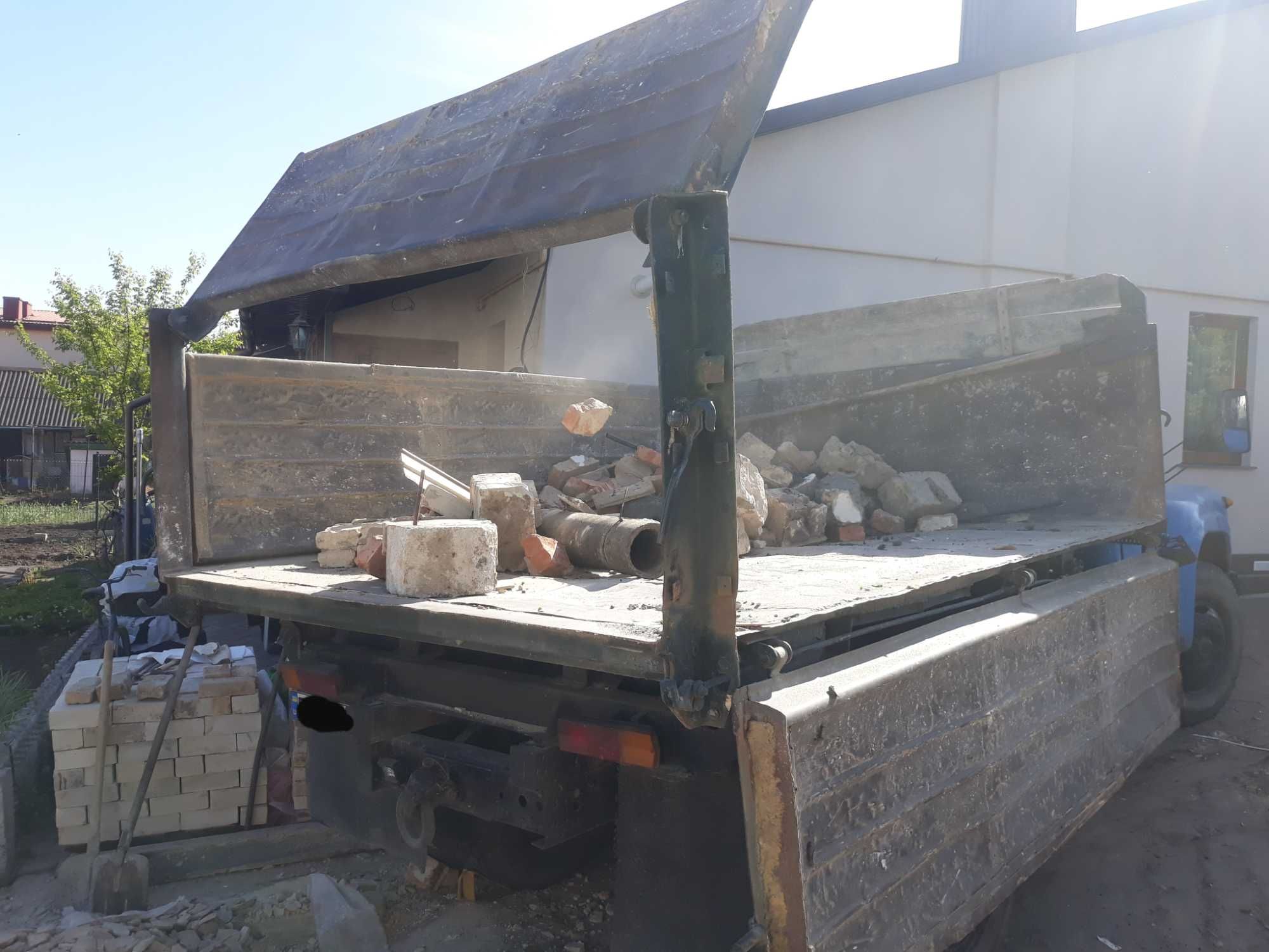 Вивіз сміття будівельне побутове гілля хлам бой доставка вантажники