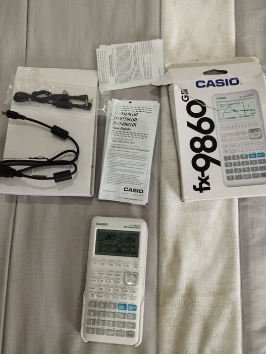 Calculadora gráfica casio fx-9860 GIII