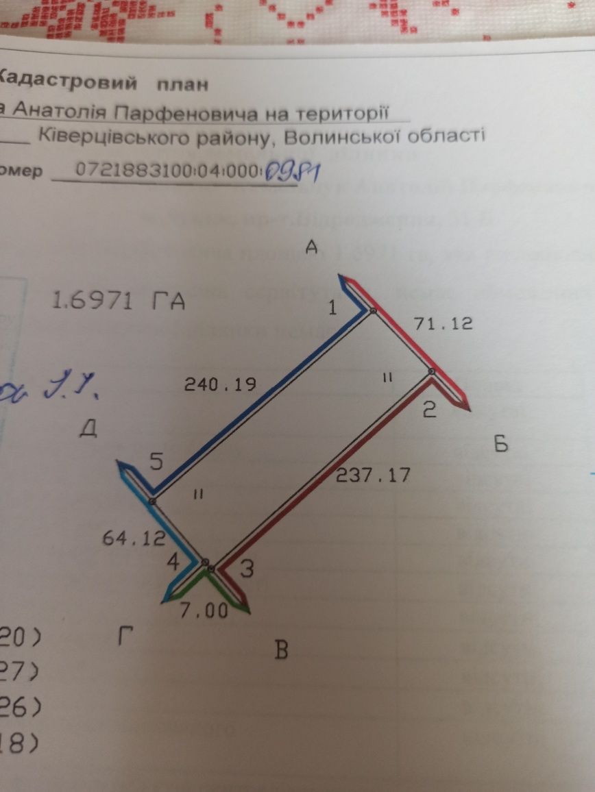 Продам земельний пай в селі Микове