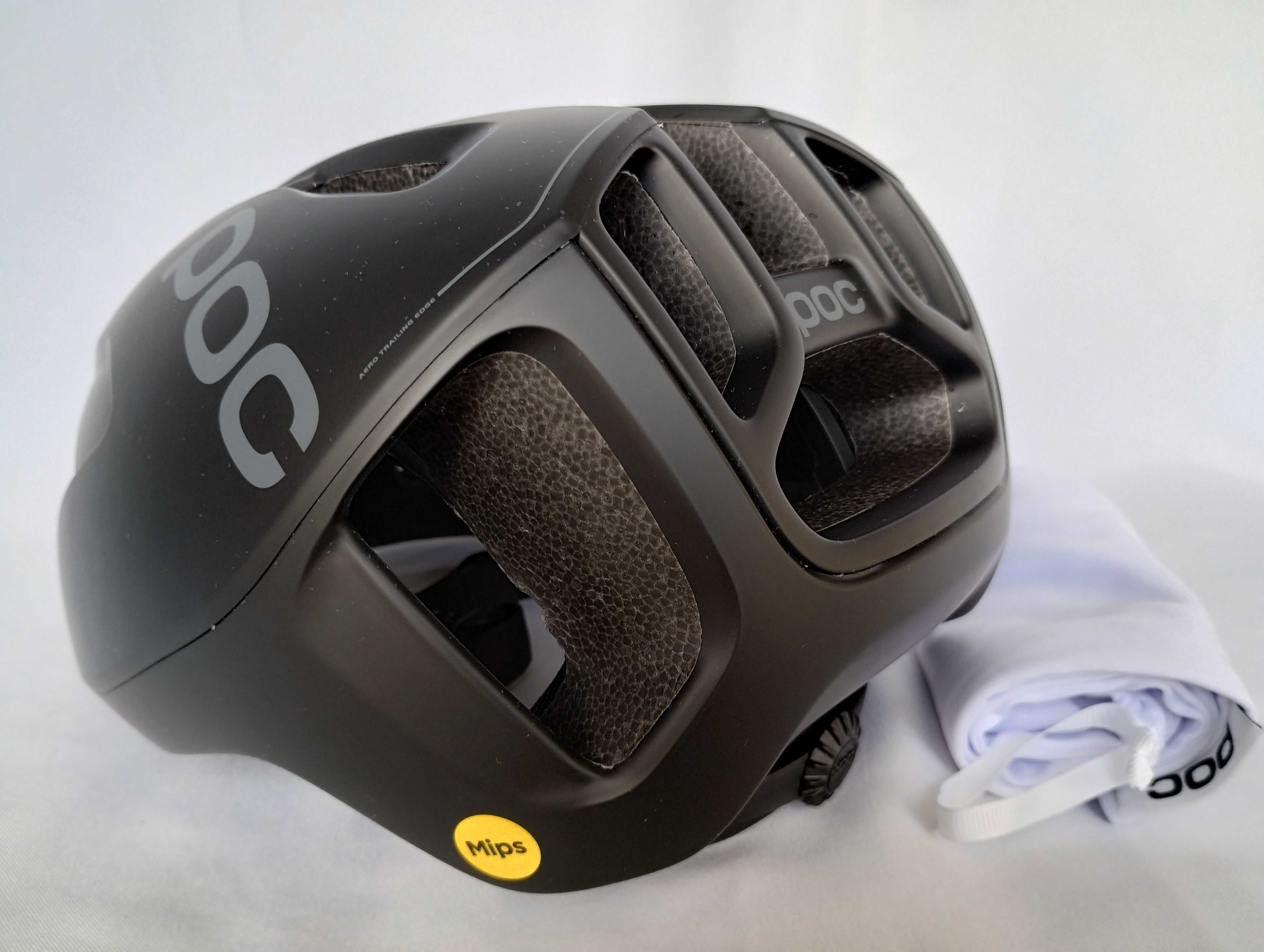 Kask rowerowy szosowy Poc Ventral Mips Uranium Black Matt S 50-56cm