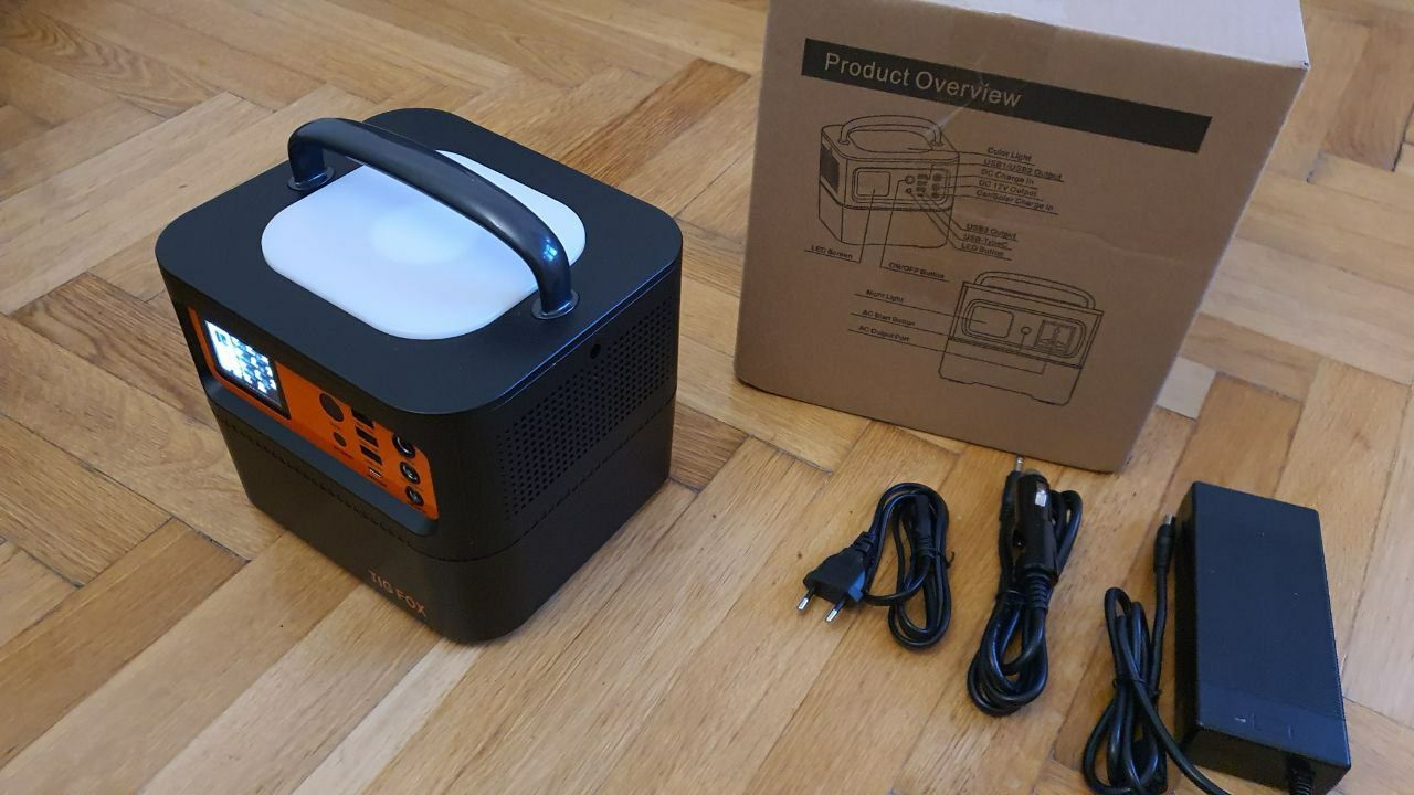 Зарядная станция Tig Fox T500 540Wh 150000mAh