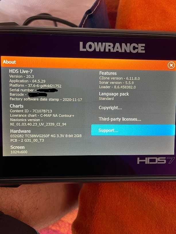 Echosonda LOWRANCE HDS LIVE 7 Active Imaging 3-in-1
