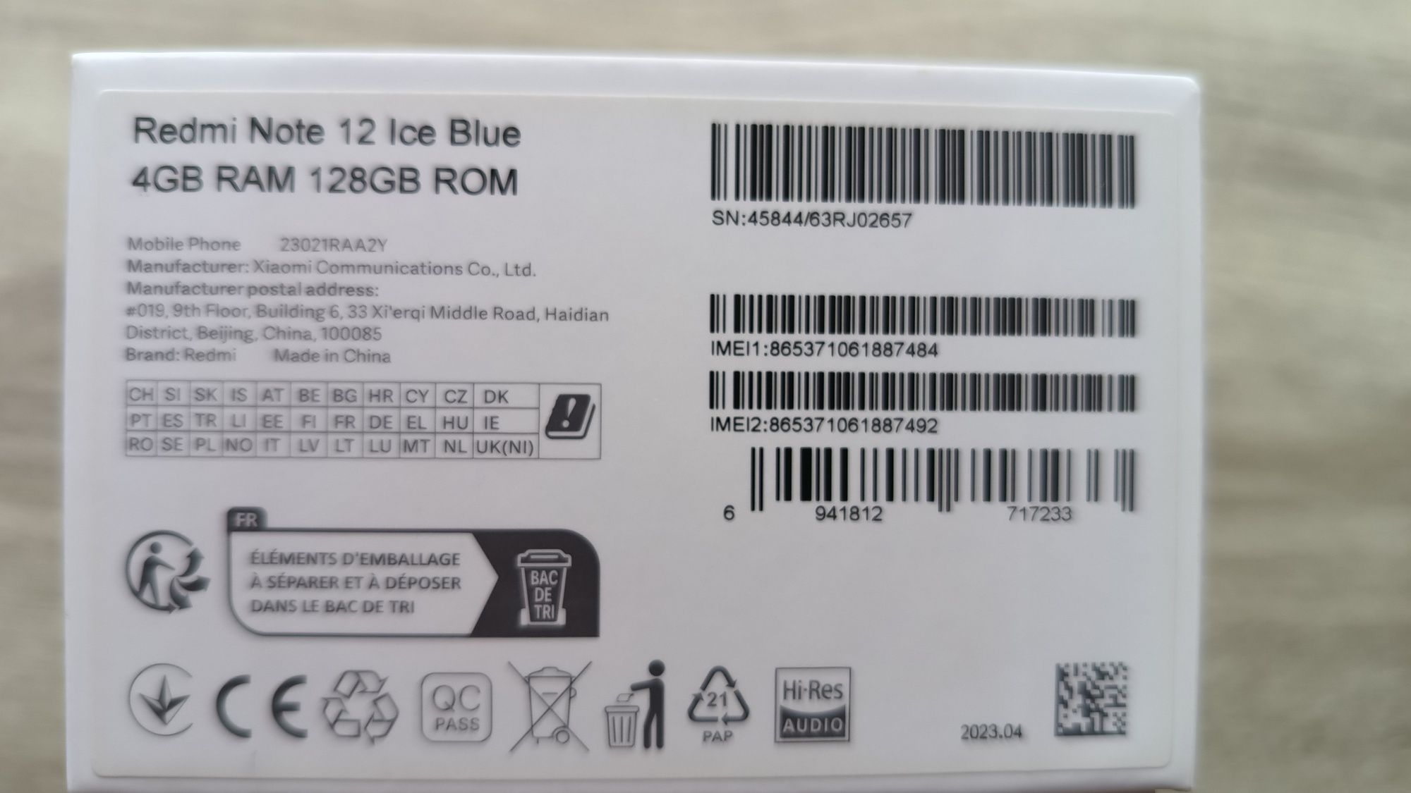 Смартфон Redma note 12