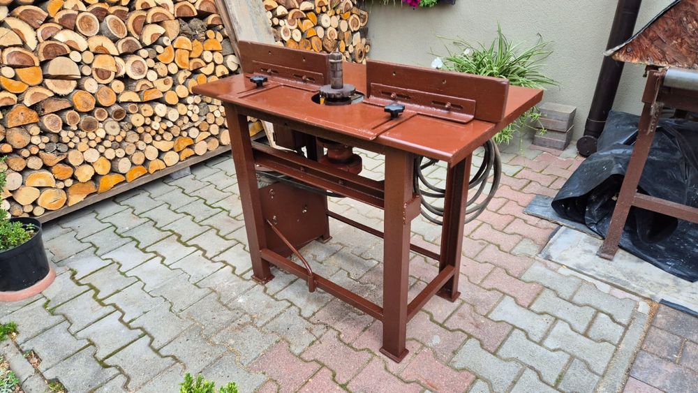 Heblarka do drewna wraz z frezem