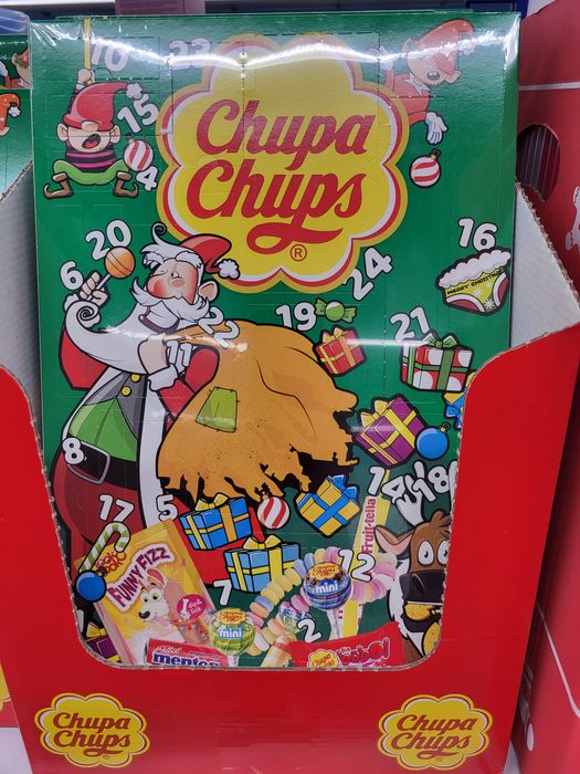 Kalendarz adwentowy chupa chups
