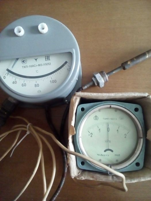 Термометр манометрический ТКП-160Cr-МЗ- УХЛ2 0+120.тнмп-100уз