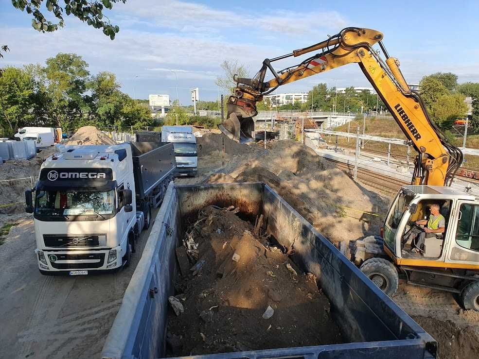 Wynajem BDO Transport Maszyn Gabaryty Wywrotki 8x8